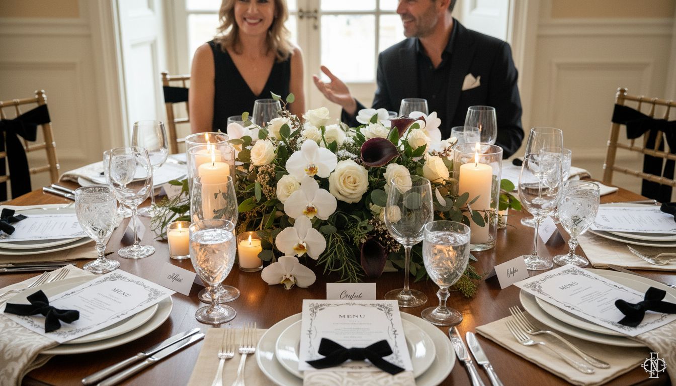 bespoke table setup