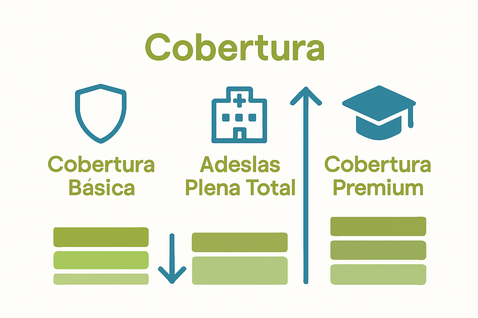 Infografía sobre opciones de seguro médico para estudiantes