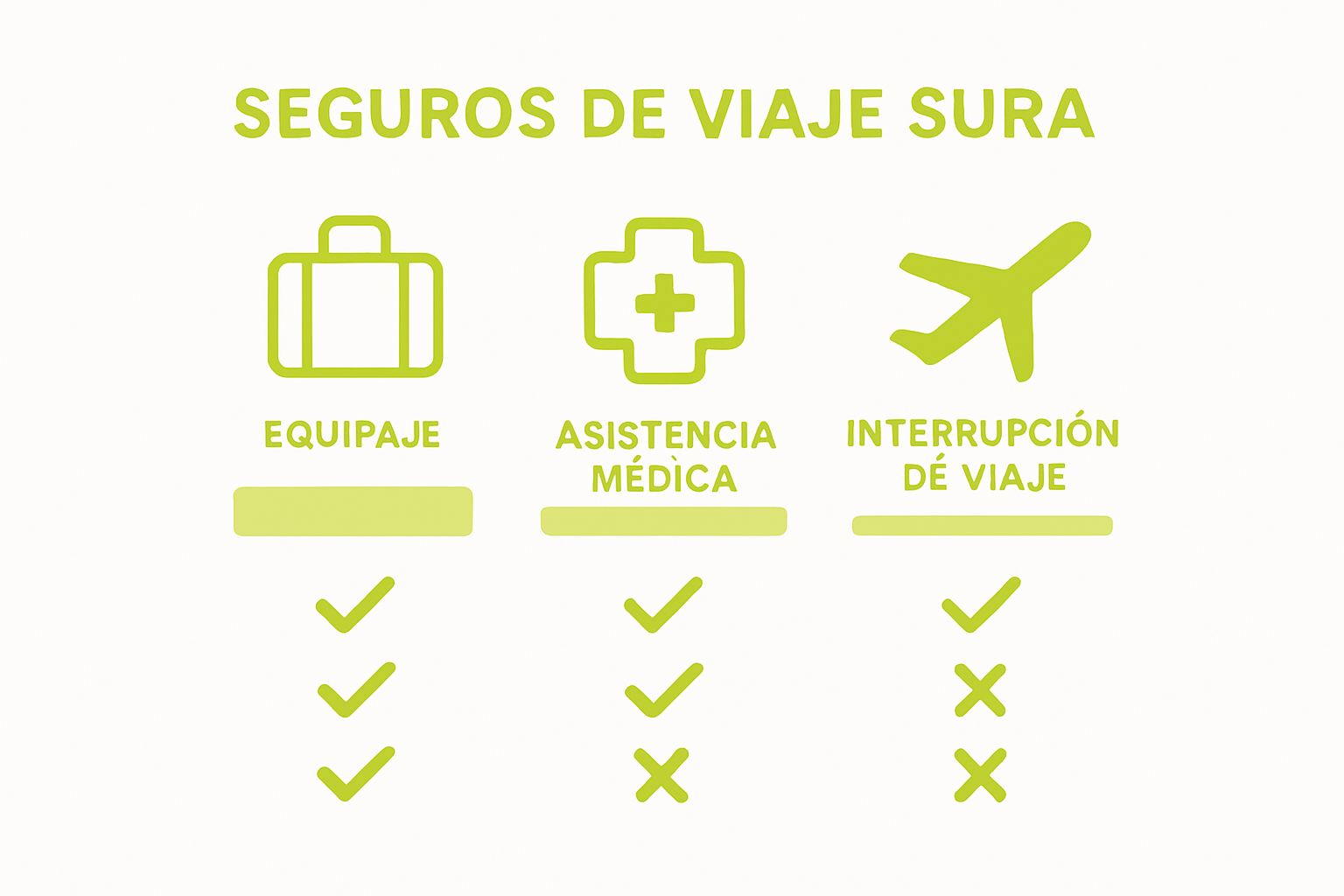 Tipos de seguros de viaje SURA: ¿cuál se adapta mejor a tus necesidades?