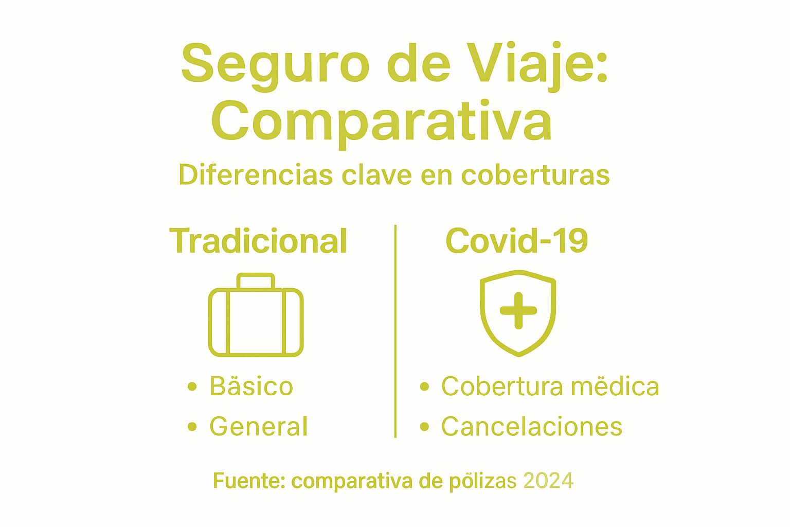 Infografía: diferencias clave entre un seguro convencional y la cobertura frente al Covid-19