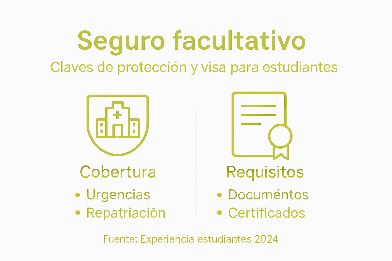 Infografía: puntos clave sobre el seguro voluntario y cómo te protege