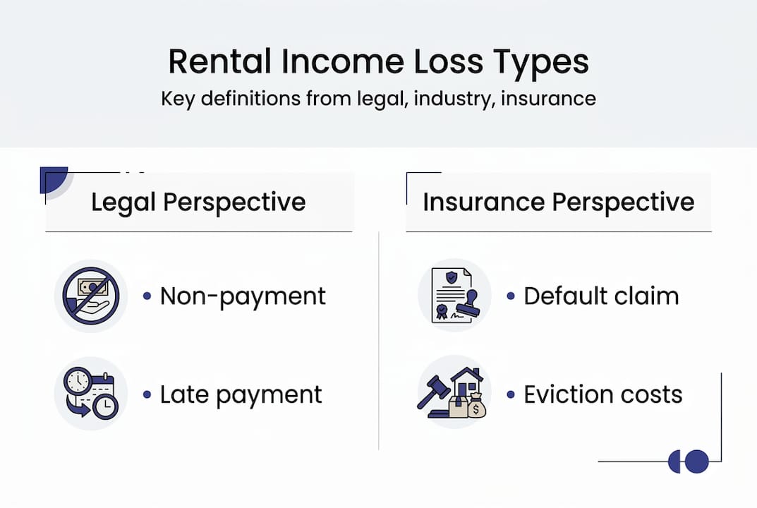Infographic on rental income loss perspectives