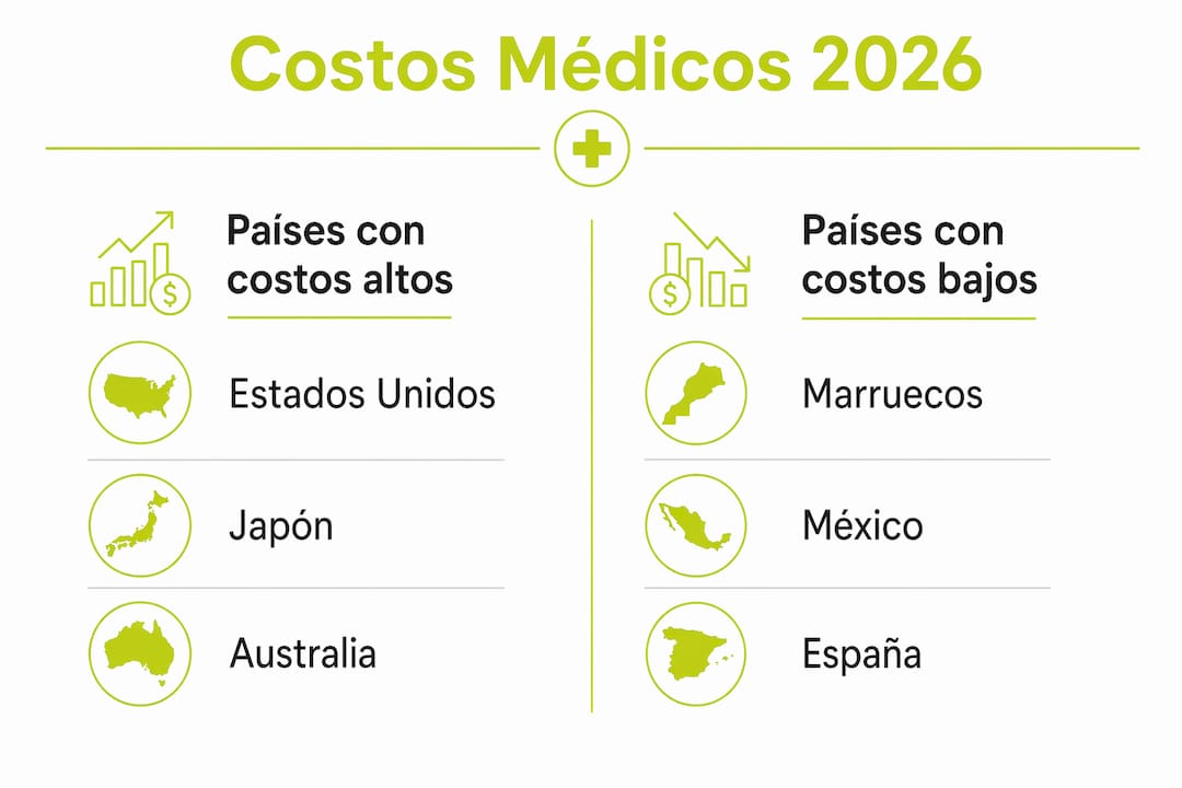 Panorama global de los costos médicos: Comparativa internacional 2026