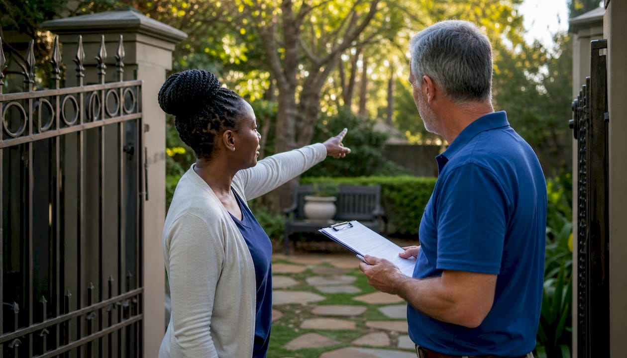 Tenant and landlord joint property inspection