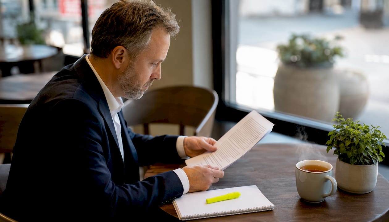 Compliance officer reviewing UK hospitality rules