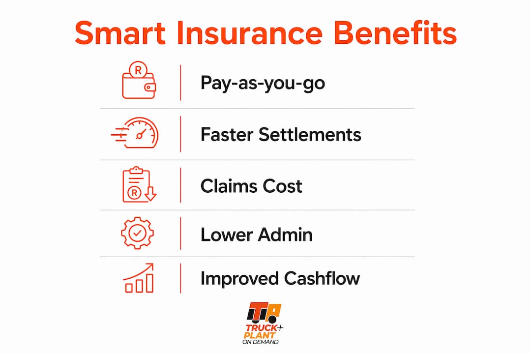 Infographic illustrating benefits of smart insurance