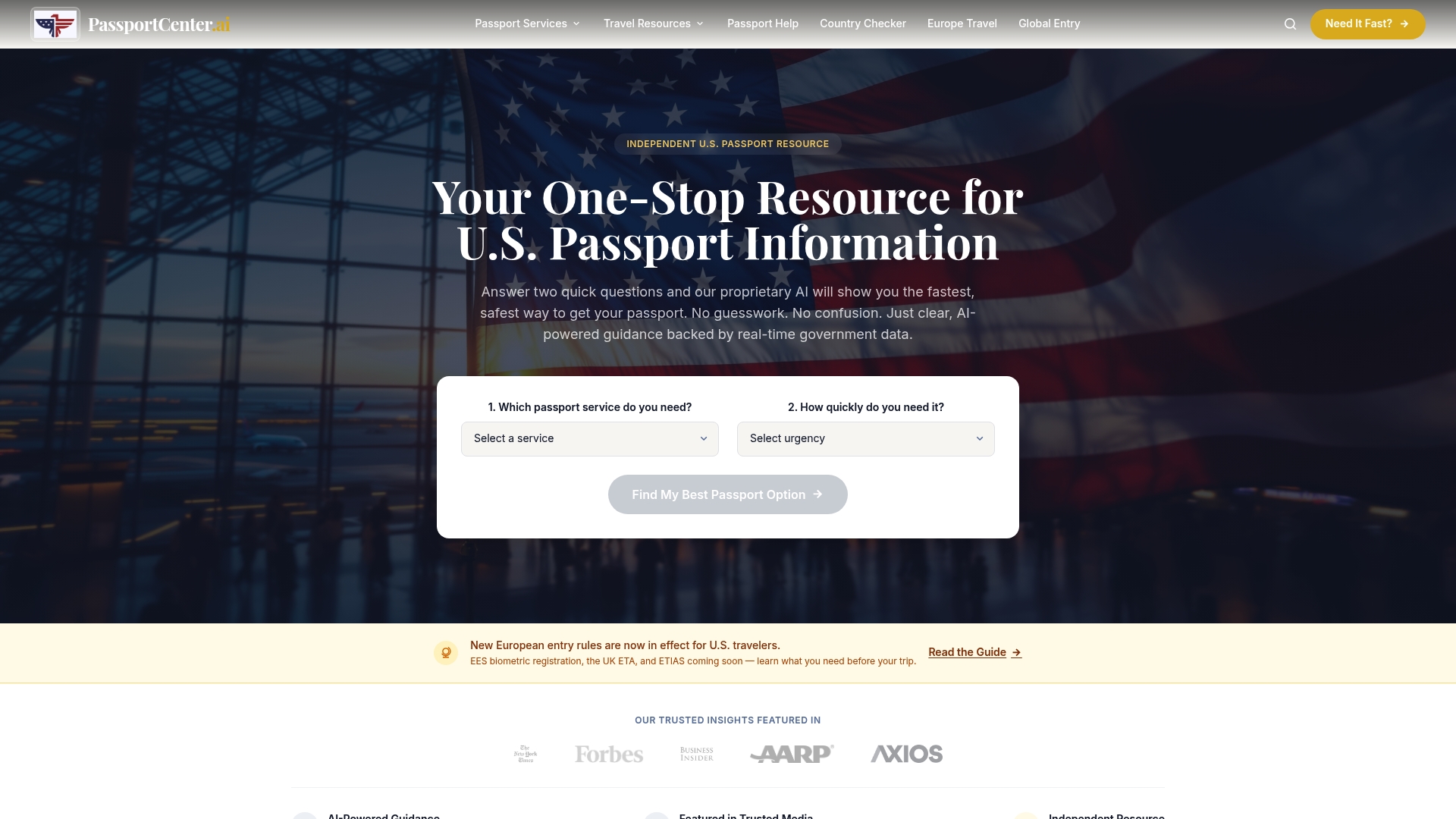 https://passportcenter.ai