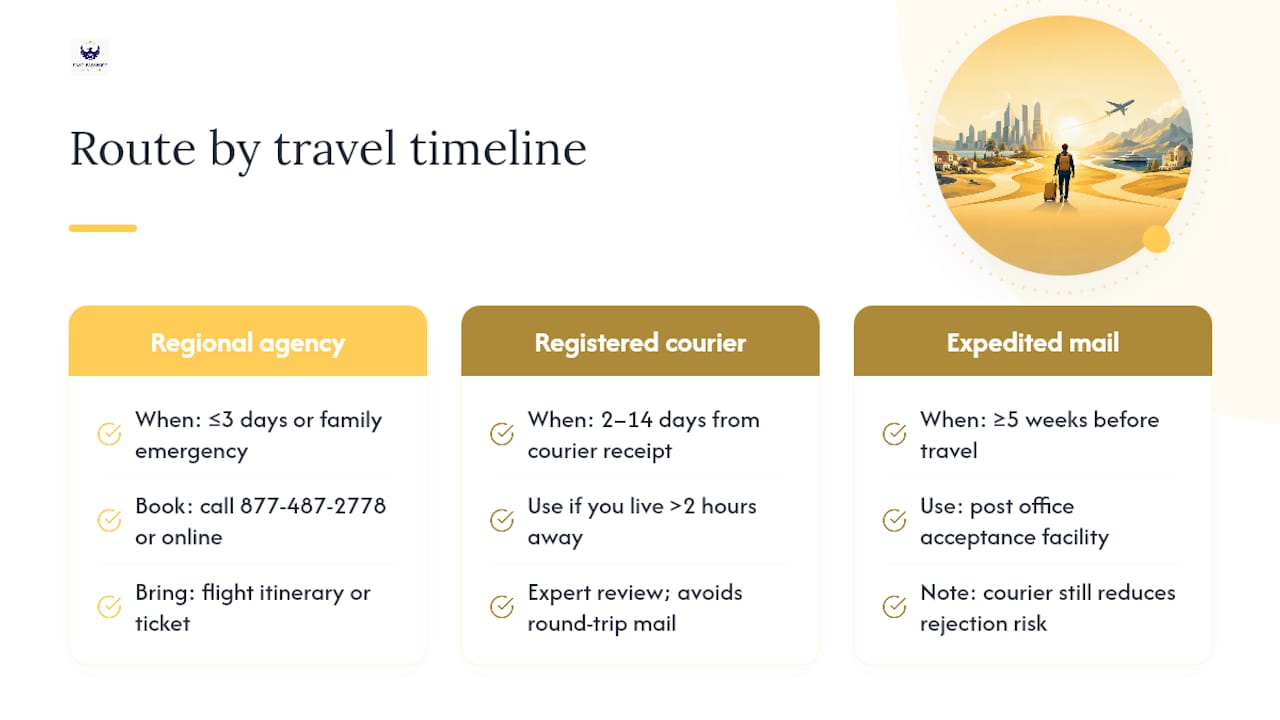 Which route is right for your timeline? — overview diagram