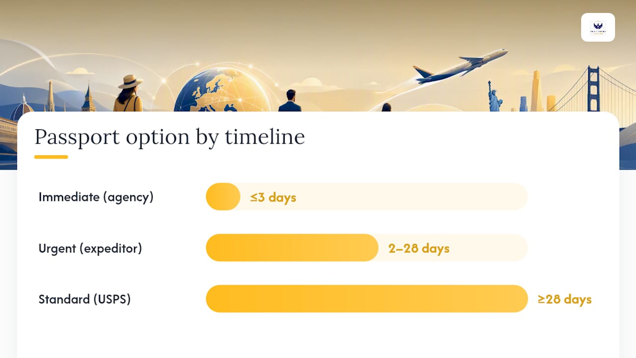 When Your Trip Is Close and Your Passport Isn't Ready — overview diagram
