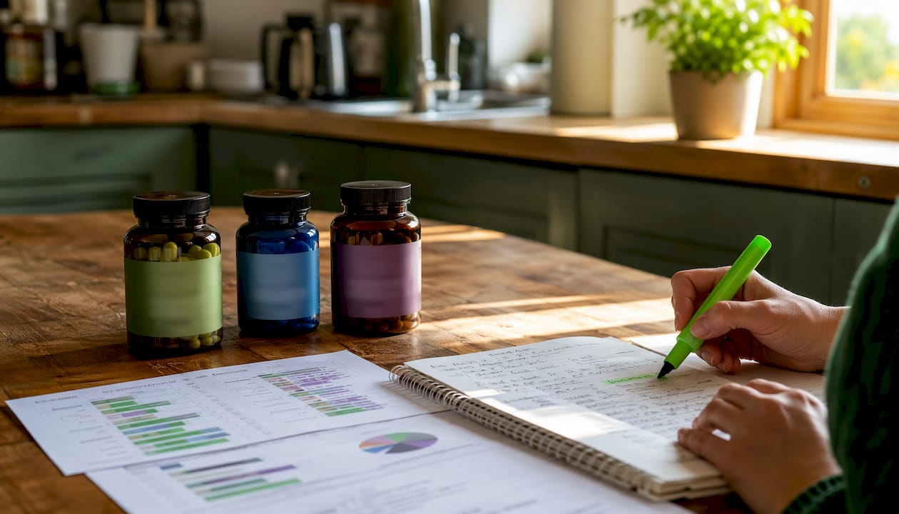 Comparison study of magnesium gummies packages