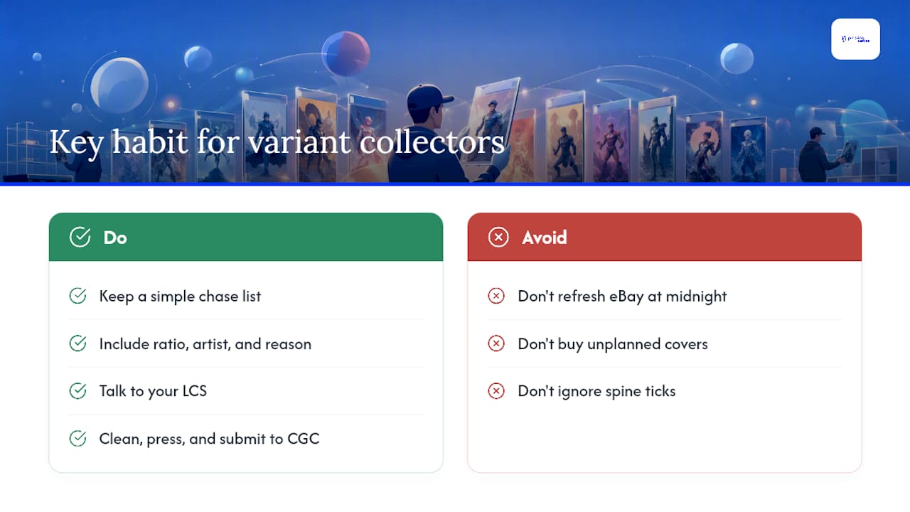 The habit that changed how we think about variant collecting — overview diagram