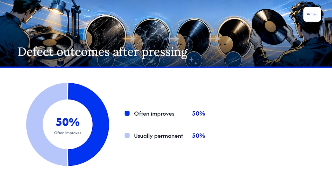 Defects pressing can improve versus permanent damage