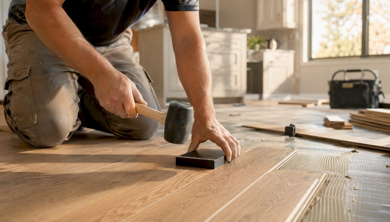 What a Tapping Block Actually Does in Hardwood Installation