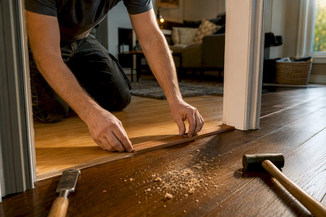 What a Threshold Strip Actually Does at Your Doorway