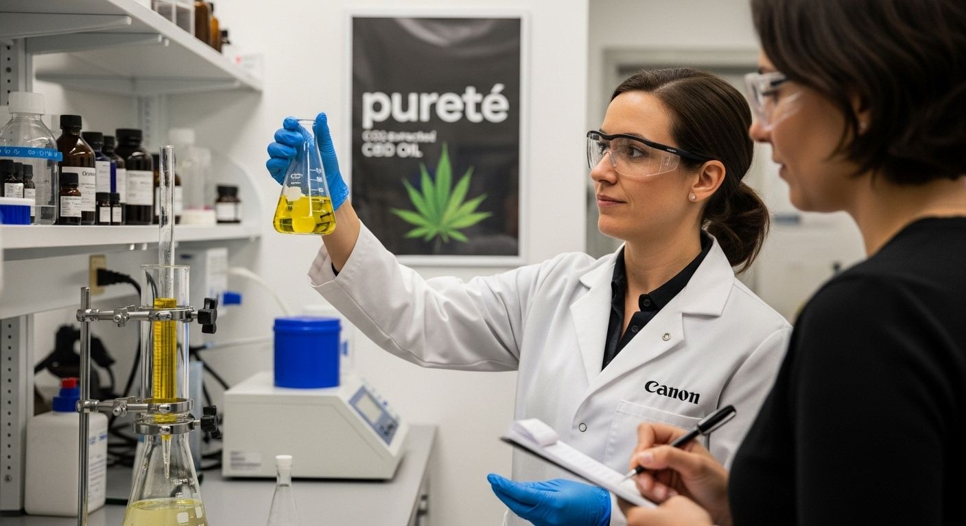 pureté cbd extraction co2 québec