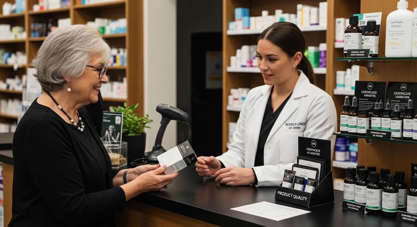 CBD produit qualité pharmacie