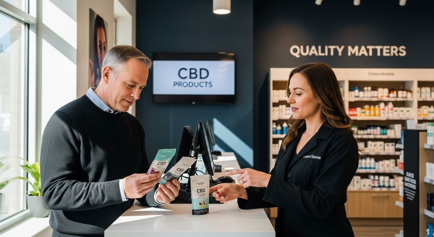 CBD product selection Quebec