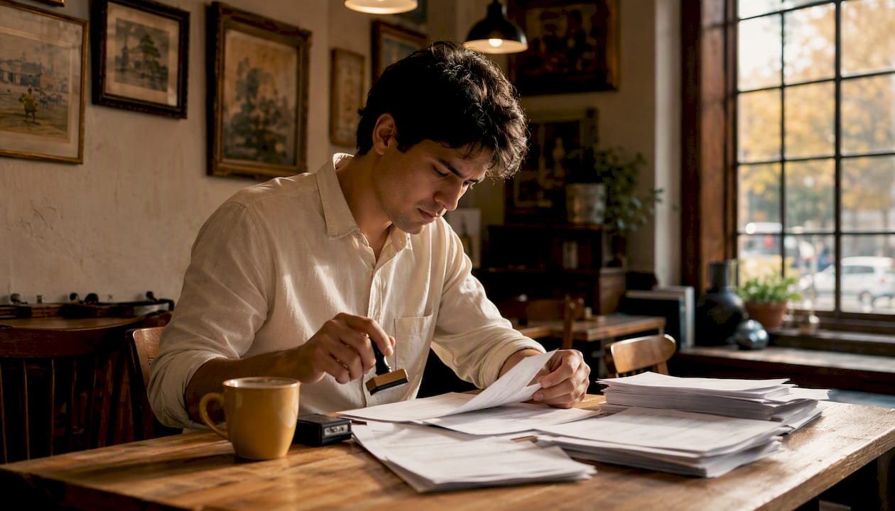 Employee manually preparing invoices delaying cash flow