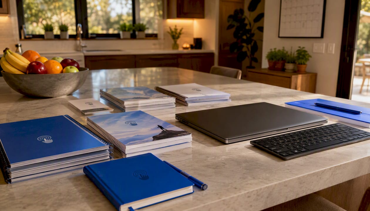 Coaching course materials and devices