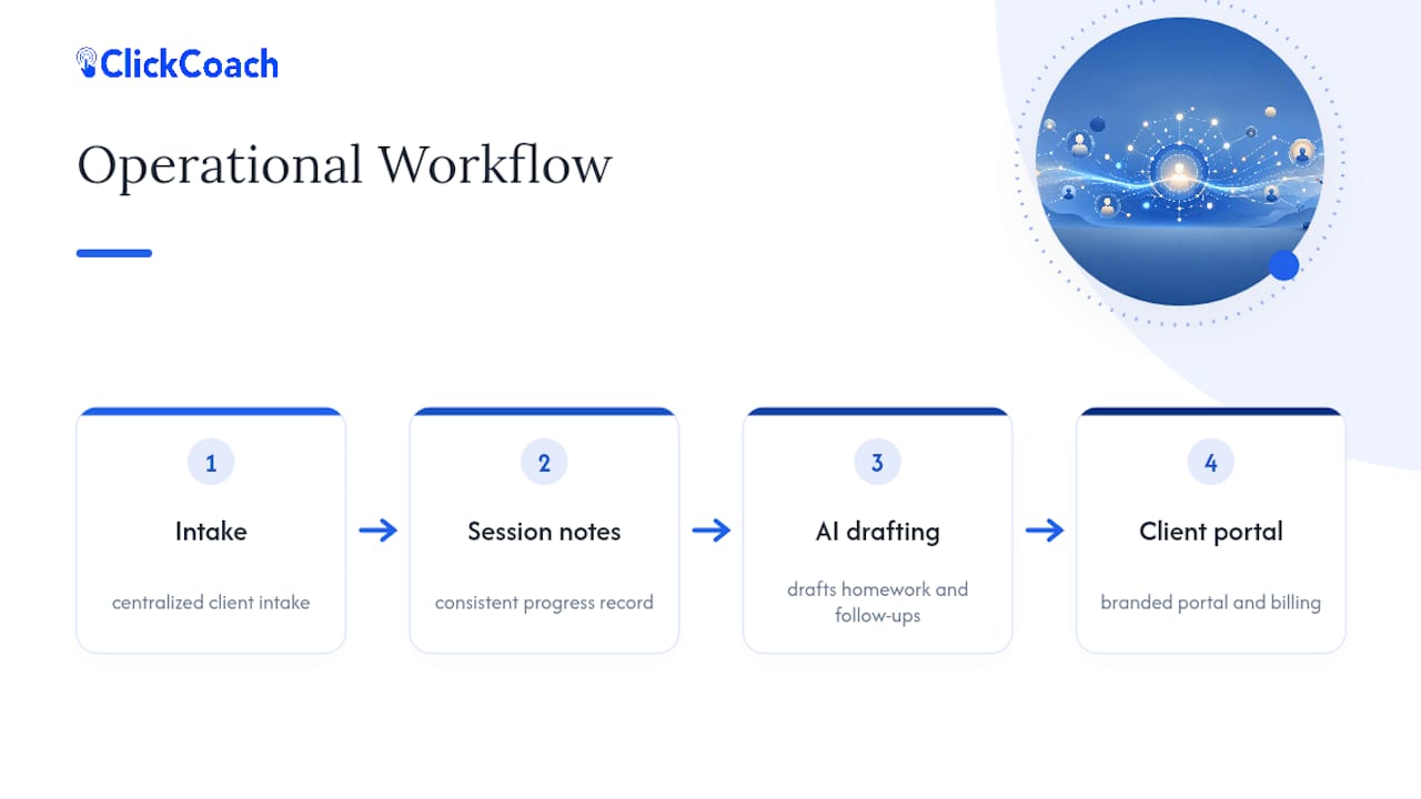 How ClickCoach Supports the Systems Behind Your Positioning — overview diagram