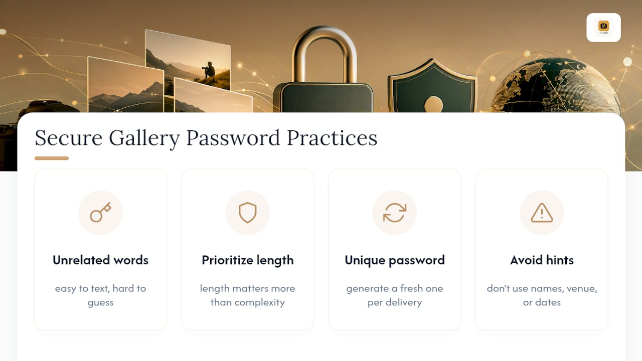 Four principles for secure gallery passwords