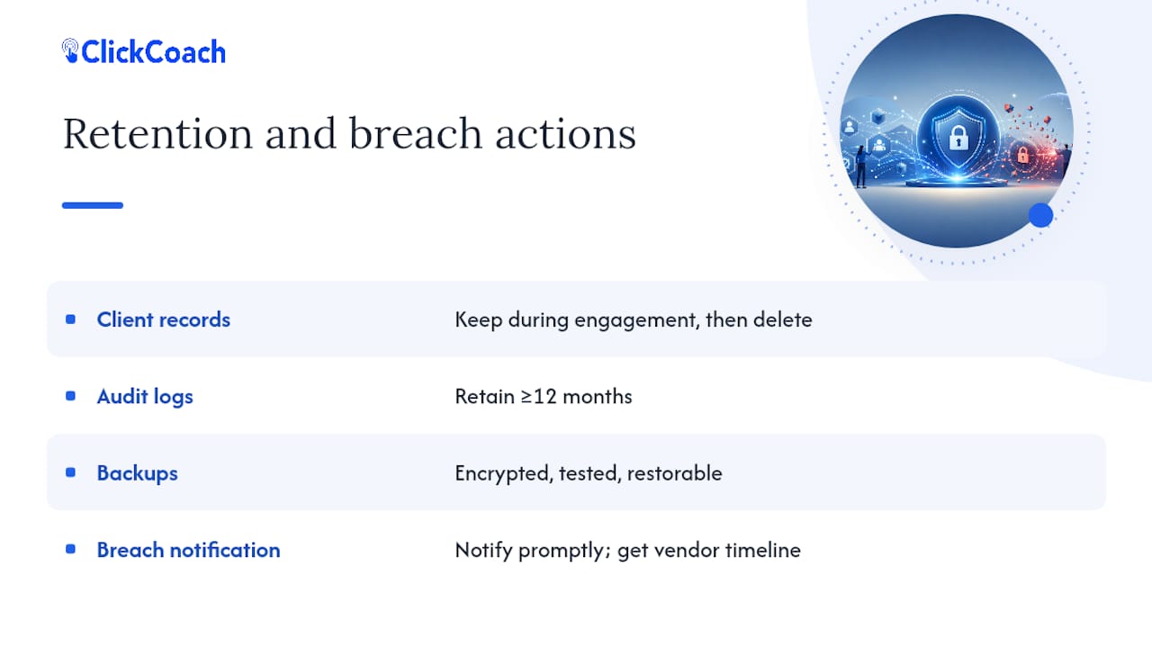 How Long Should Data Be Retained, And What Happens After A Breach? — overview diagram