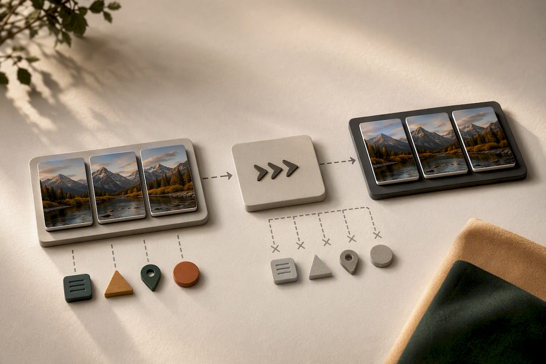 Illustration of metadata surviving image migration