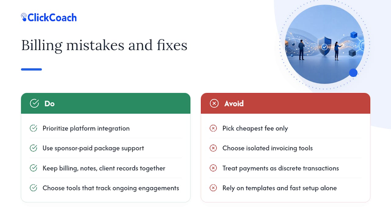 What Coaches Consistently Get Wrong About Billing Software — overview diagram