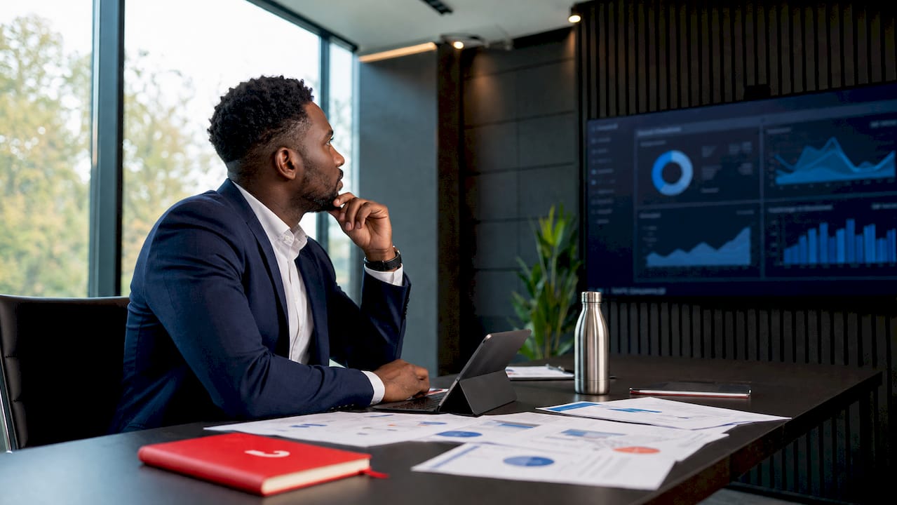 IT analyst reviewing zero trust security policies