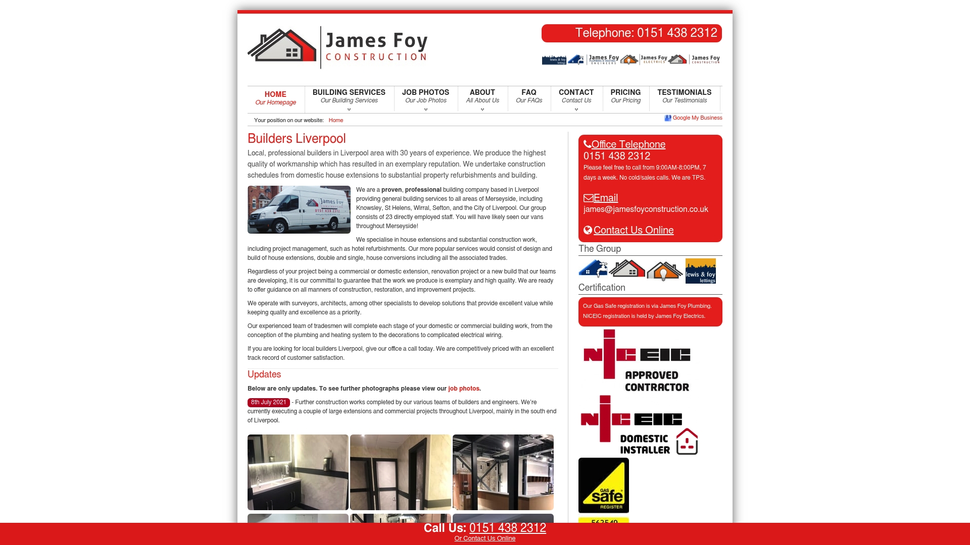 https://jamesfoyconstruction.co.uk