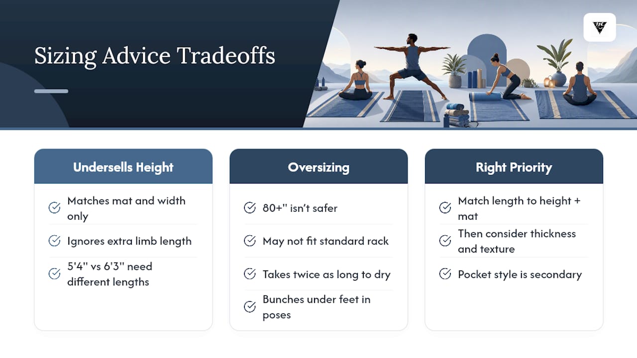 Why Most Sizing Advice Undersells the Height Factor — overview diagram