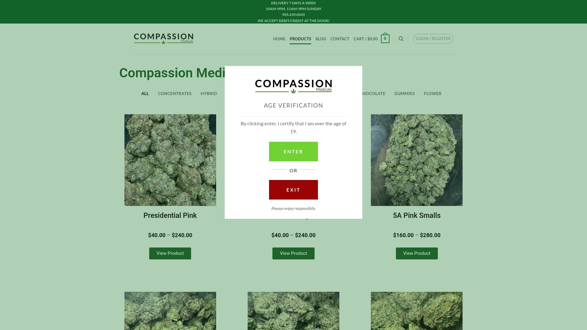 https://shopcompassionmedicals.com/store