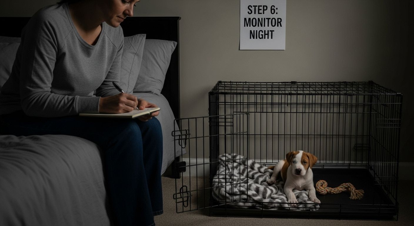 puppy first night monitoring