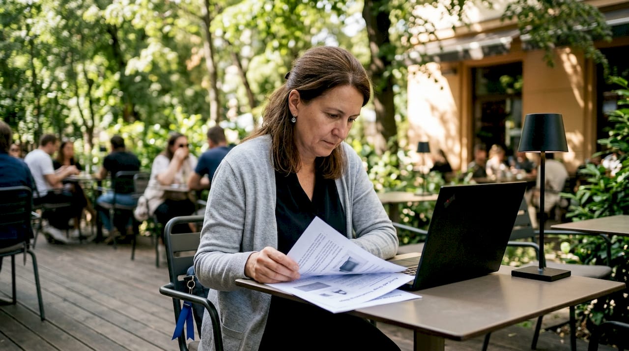 Woman reviewing AutoCAD snap troubleshooting guide