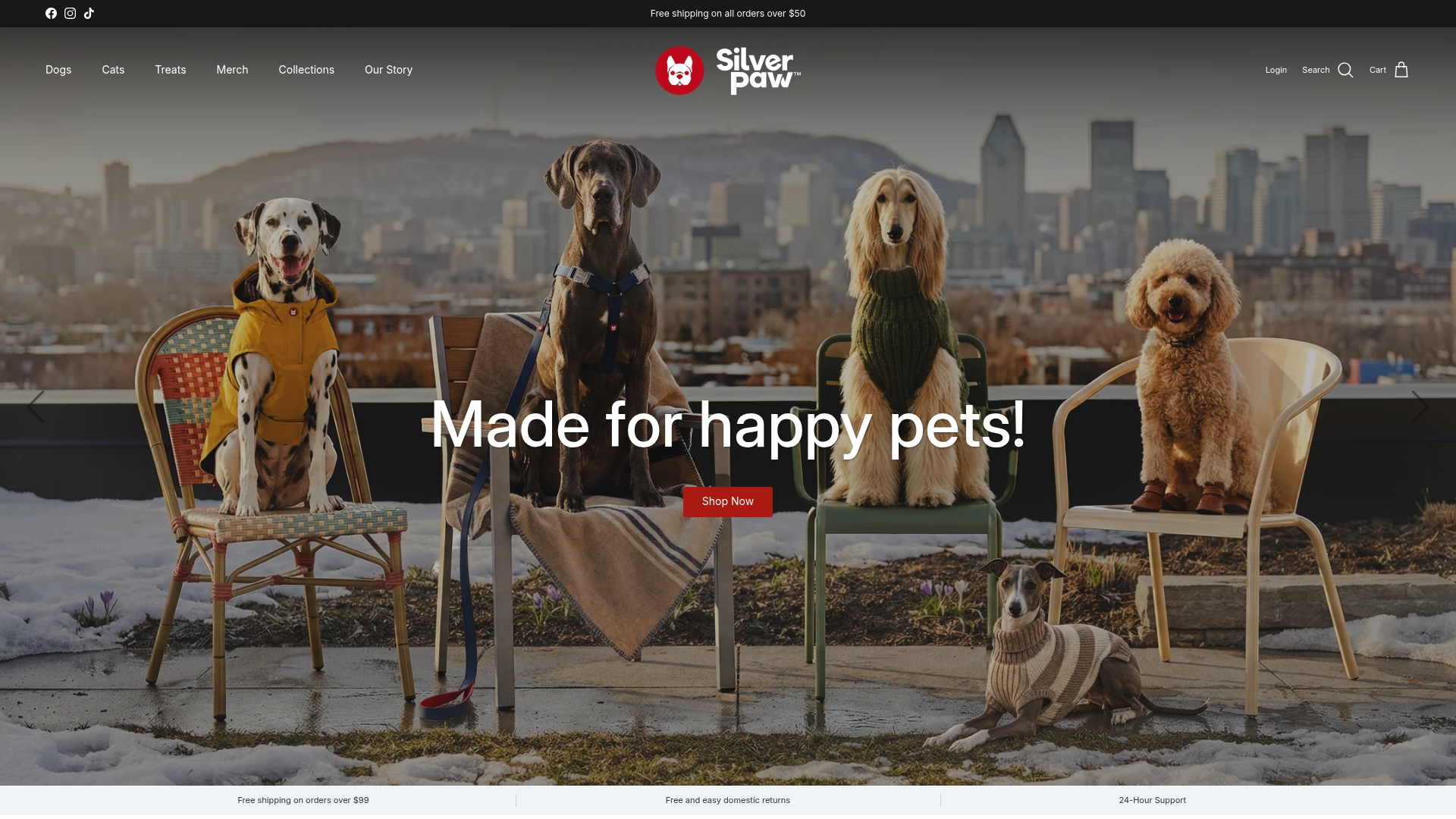 https://silverpawdog.com