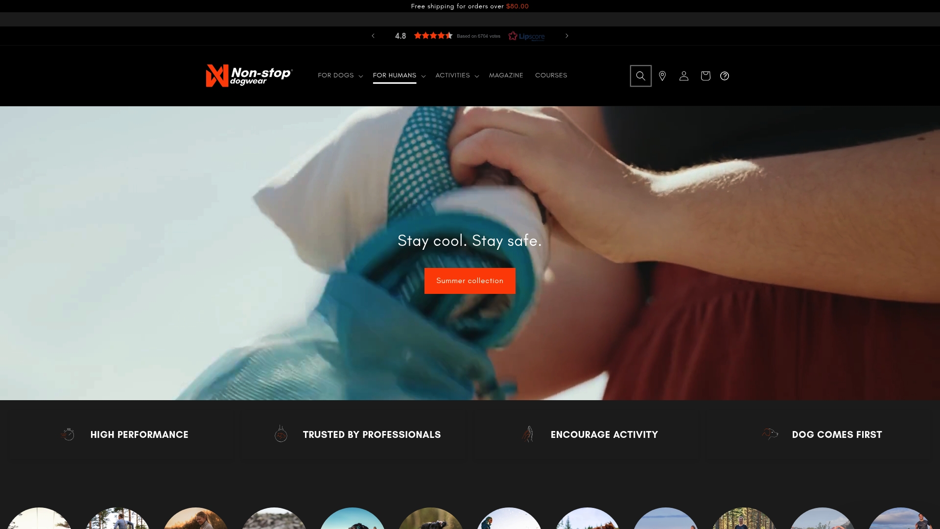https://nonstopdogwear.com
