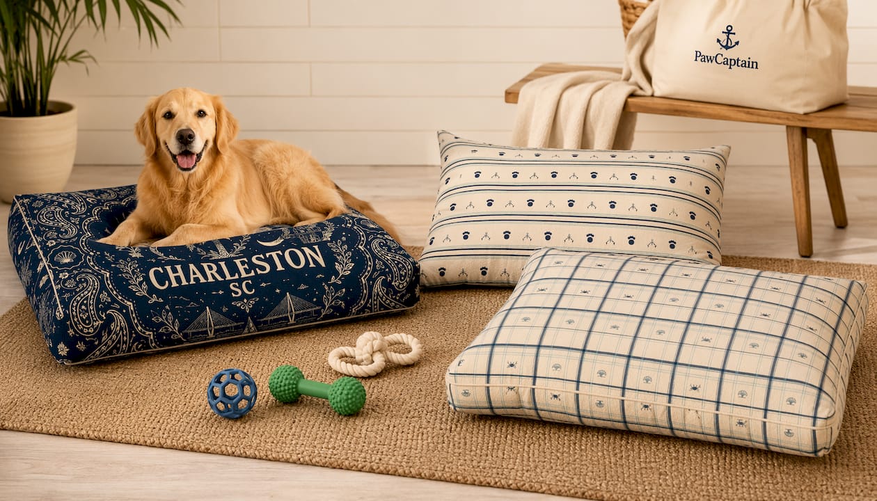 Charleston Nights Dog Bed