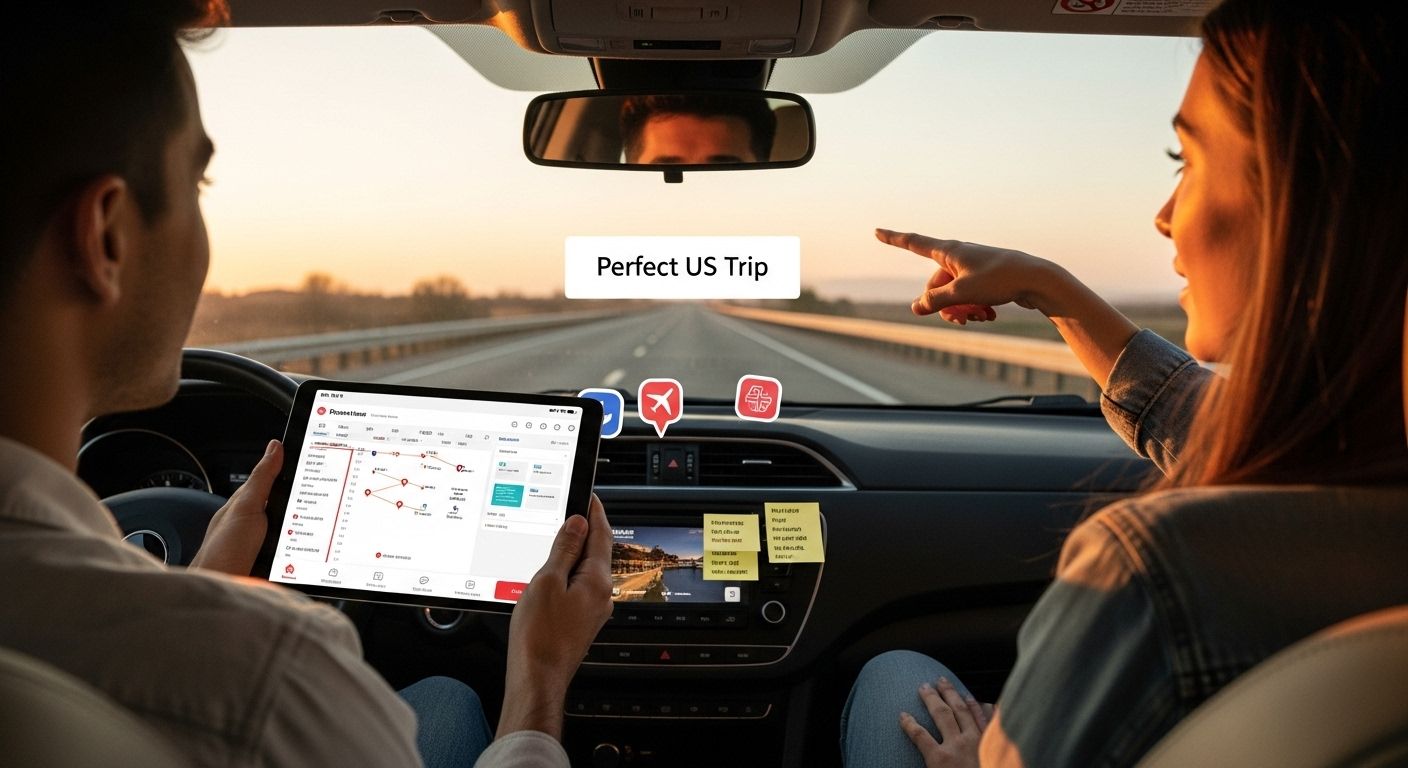 trip route planning app