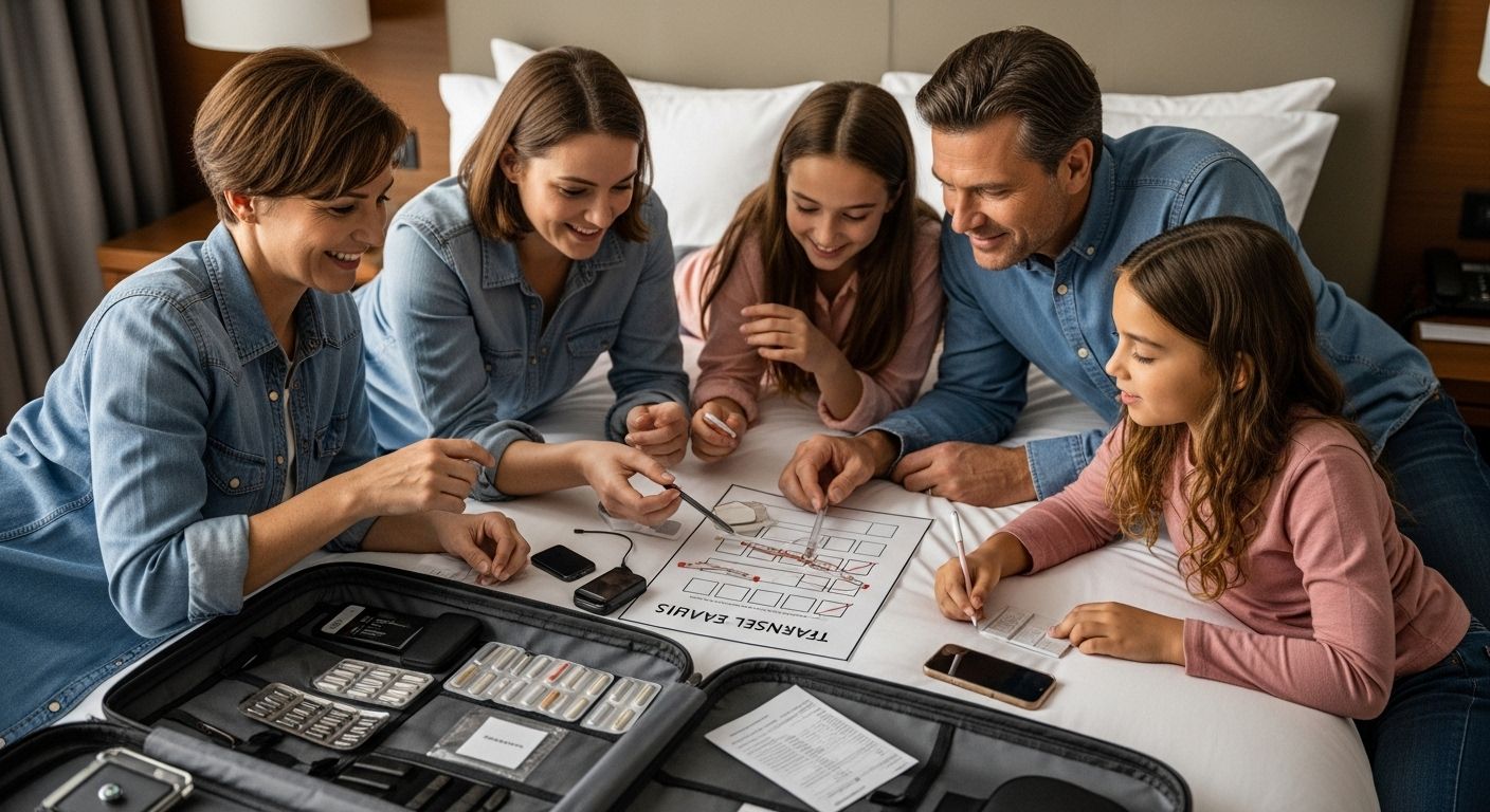 family travel checklist