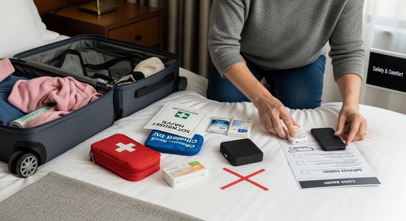 travel safety hotel essentials