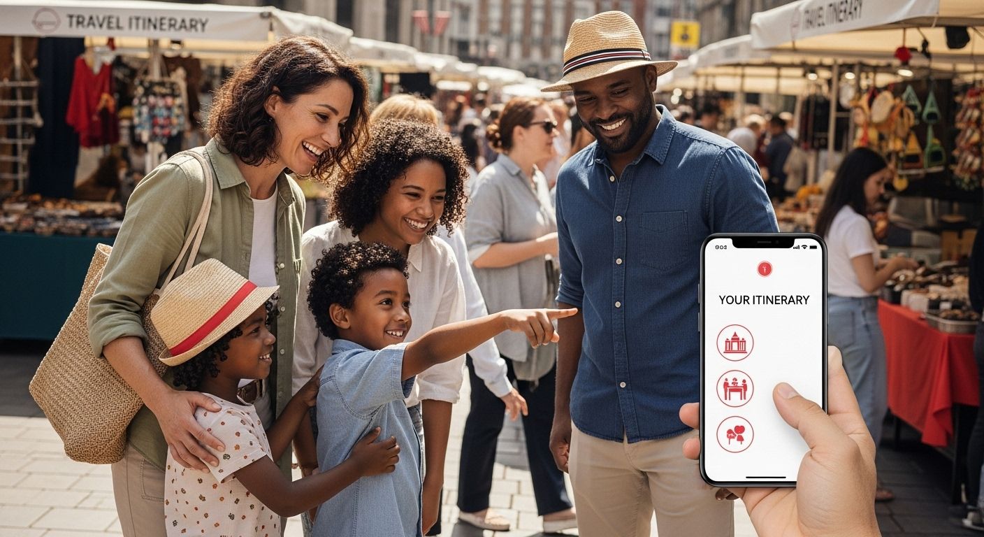 family personalized travel itinerary