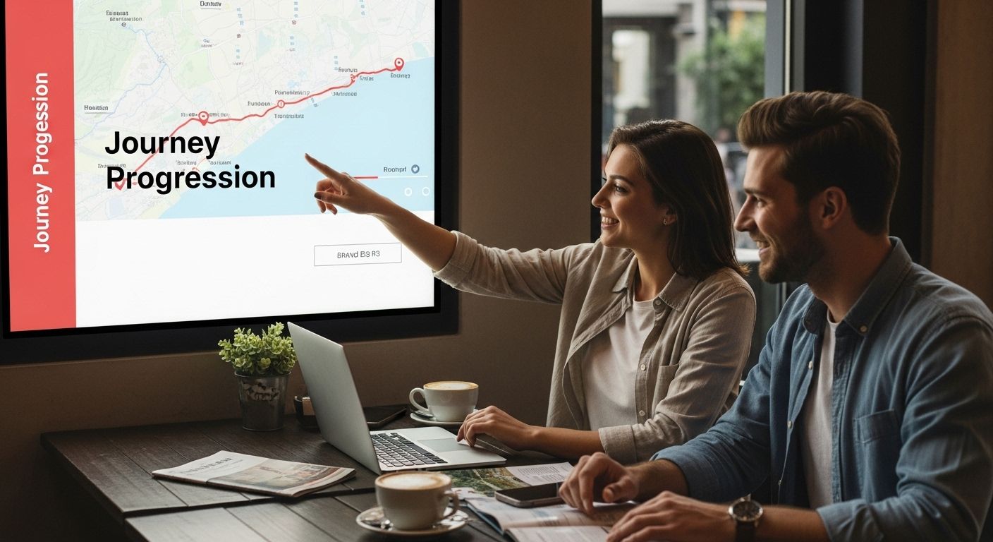 journey planning digital map