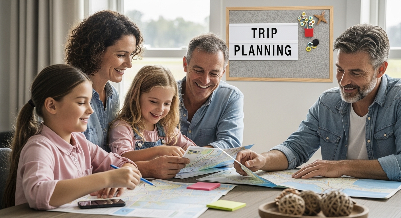 family travel itinerary