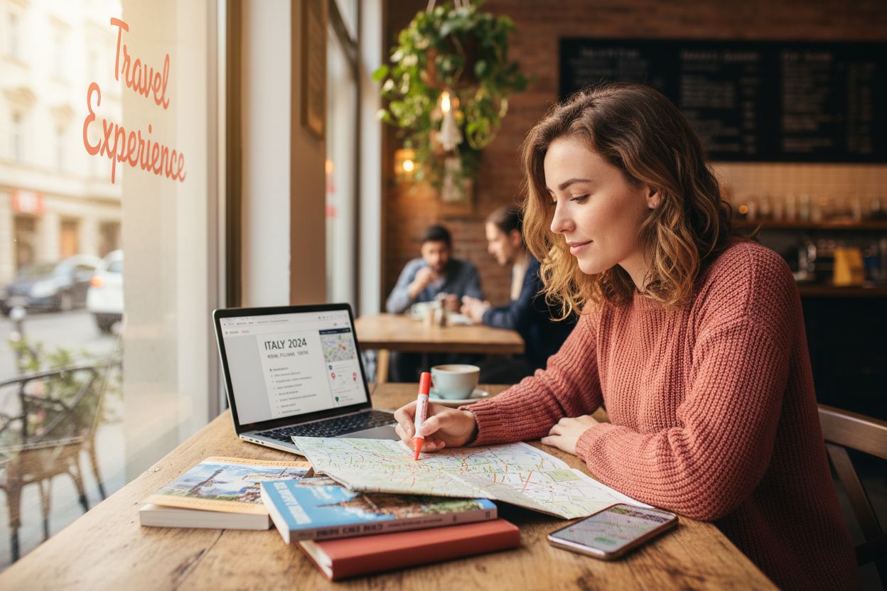 personalized travel planning cafe