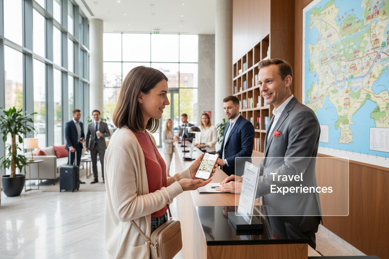 hotel lobby itinerary
