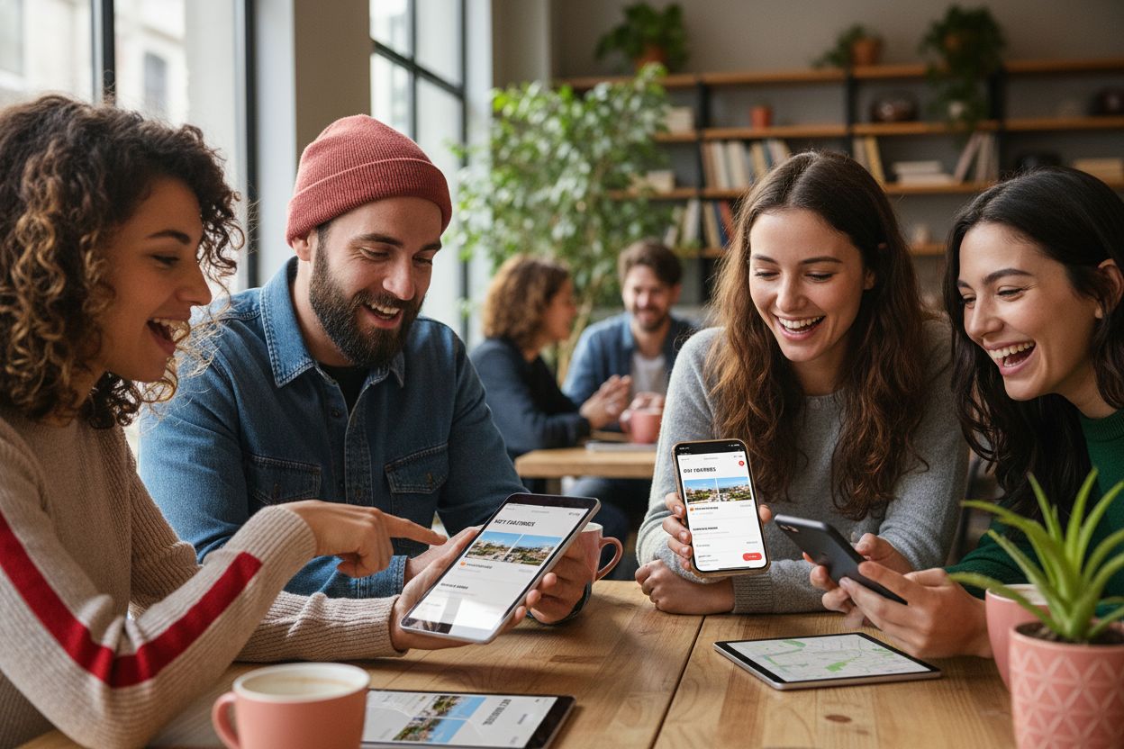travel app collaboration features