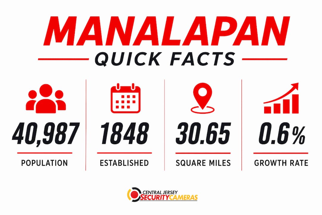 Infographic showing Manalapan quick facts