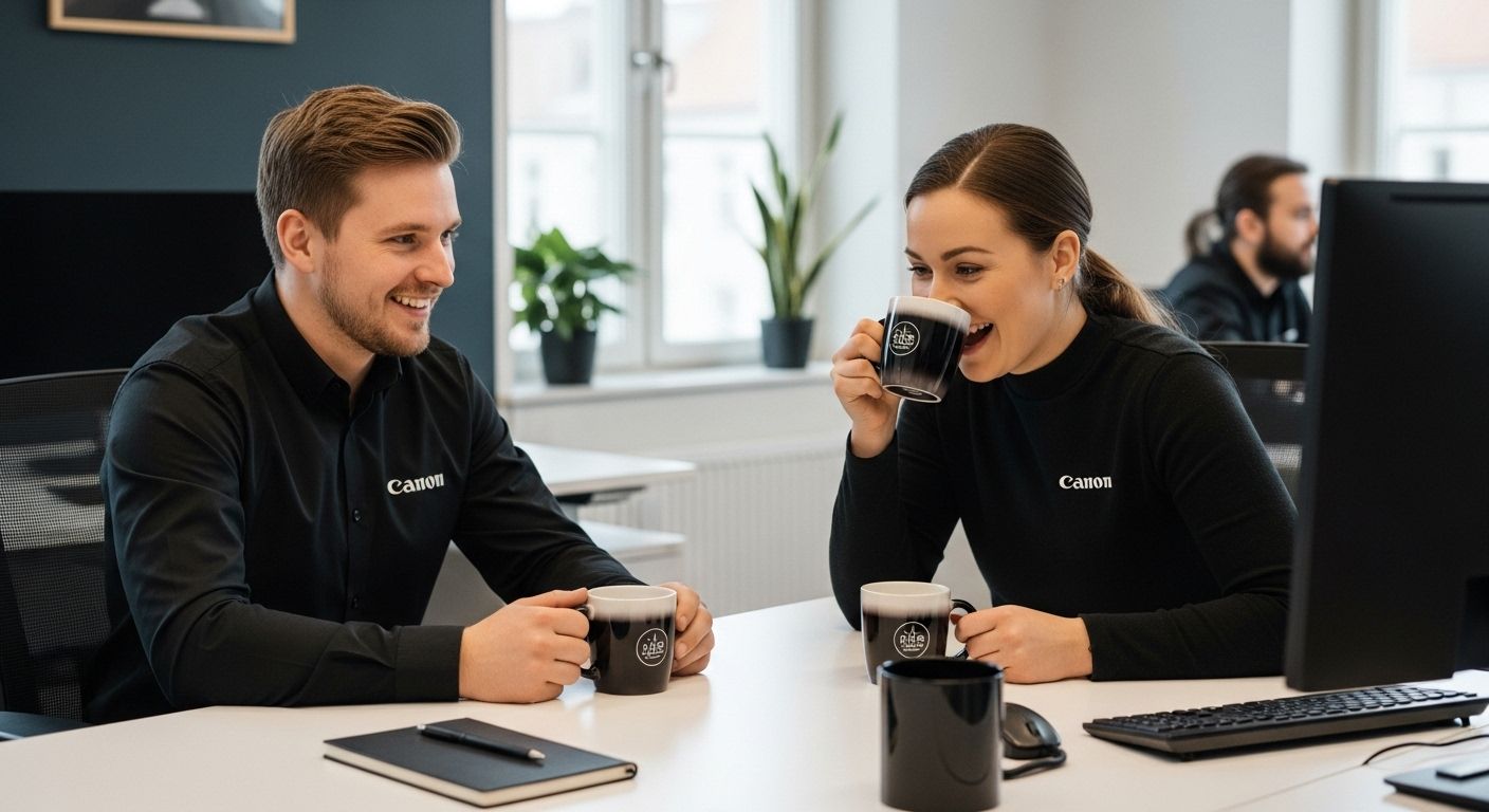 Kontor Färgbyte-Mugg Interaktion