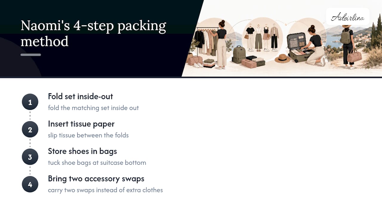 Four-step matching set packing method