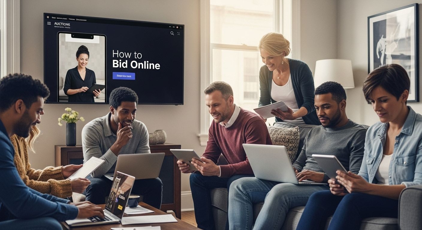 online bidding home